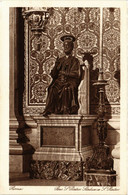 CPA AK ROMA Basilica S. Pietro. Statua S. Pietro ITALY (551532) - San Pietro