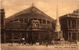 CPA AK ROMA Piazza Dei Cinquecento-Stazione Ferroviaria ITALY (551818) - Stazione Termini