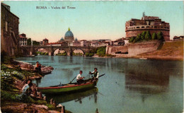 CPA AK ROMA Veduta Del Tevere ITALY (551819) - Fiume Tevere