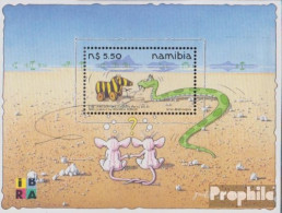 Namibia - Südwestafrika Block48 (kompl.Ausg.) Postfrisch 1999 Tiger-Ente Trifft Yoka-Schlange - Namibie (1990- ...)