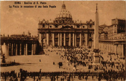 CPA AK ROMA Basilica Di S. Pietro ITALY (552249) - San Pietro