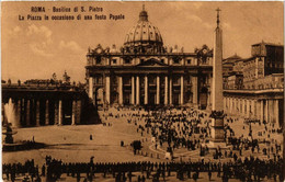 CPA AK ROMA Basilica Di S. Pietro ITALY (552376) - San Pietro