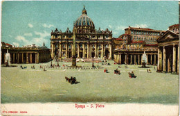 CPA AK ROMA S. Pietro ITALY (552461) - San Pietro
