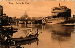 CPA AK ROMA Veduta Del Tevere ITALY (552653) - Fiume Tevere