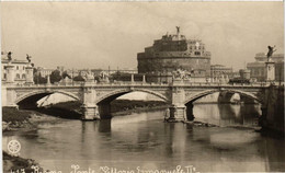 CPA AK ROMA Ponte Vittorio Emanuele II. ITALY (552685) - Bruggen