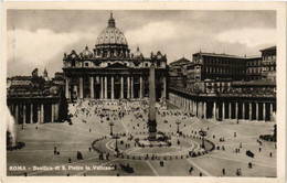 CPA AK ROMA Basilica Di S. Pietro In Vaticano ITALY (552713) - San Pietro