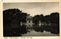 CPA AK ROMA Villa Borghese-Giardino Del Lago ITALY (552721) - Parks & Gardens