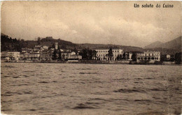 CPA AK Un Saluto Da Luino ITALY (553432) - Luino