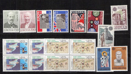 EUROPA - SMALL COLLECTION STAMPS, MINISHEETS MNH /QF130 - Verzamelingen