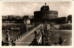 CPA AK Roma Ponte E Castel S.Angelo ITALY (592167) - Ponts