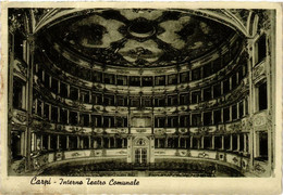 CPA AK Carpi Interno Teatro Comunale ITALY (595477) - Carpi