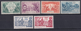 WALLIS ET FUTUNA  - 1931/1939 - YVERT N°66/71 * MH - COTE = 60 EUR - Unused Stamps