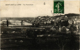 CPA AK St-JUST-sur-LOIRE - Vue Panoramique (580304) - Saint Just Saint Rambert