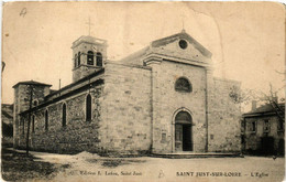 CPA AK St-JUST-sur-LOIRE - L'Église (580308) - Saint Just Saint Rambert