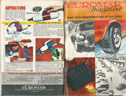 Publicité , EUROMAR Magazine , 1972 , équipement Automobile, 96 Pages , 3 Scans, Frais Fr : 3.95e - Pubblicitari