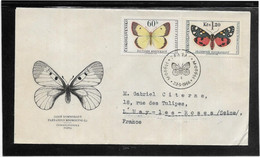 Thème Papillons - Tchécoslovaquie - Timbres ** - Neuf Sans Charnière - TB - Schmetterlinge