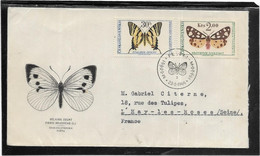 Thème Papillons - Tchécoslovaquie - Timbres ** - Neuf Sans Charnière - TB - Butterflies