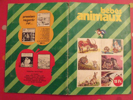 Album D'images Collées Rossel Editions. Bébés Animaux. Complet. Vers 1970 - Disney