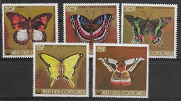 Thème Papillons - Comores - Timbres ** - Neuf Sans Charnière - TB - Schmetterlinge