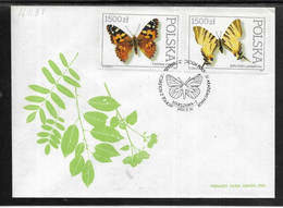 Thème Papillons - Pologne - Timbres ** - Neuf Sans Charnière - TB - Butterflies