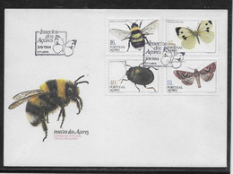 Thème Insectes - Abeilles - Portugal Açores - Enveloppe - TB - Api