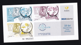 Slovenia 1999 - Mi.No. 256, Essey, '50 Years Of The Slovenian Philatelic Association' - Slovenia