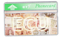 UK - British Telecom - BT - 306C - Merkator Hamburg - ECU - Banknote - Geldschein - Money - Bank Note - Mint - BT Overseas Issues