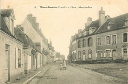 Thiron Gardais * La Place Et Grande Rue * Café De La Poste RENOU - Autres & Non Classés