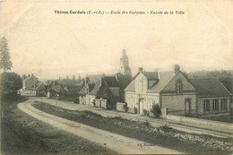 Thiron Gardais * Route De L'entrée De La Ville * école Des Garçons - Autres & Non Classés