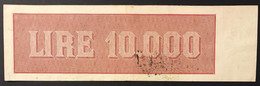 10000 Lire Provvisorio Medusa 12 06 1950 Biglietto Naturale Ottimi Colori  LOTTO 3487 - 10000 Lire