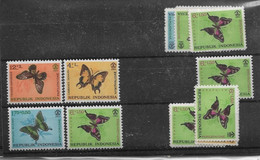 Thème Papillons - Indonésie - Timbres ** - Neuf Sans Charnière - TB - Vlinders