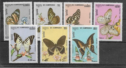 Thème Papillons - Kampuchea - Timbres ** - Neuf Sans Charnière - TB - Butterflies