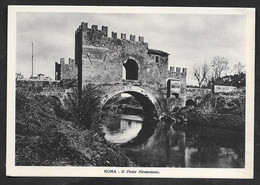 ROMA PONTE NOMENTANO NON VG. N° B457 - Ponts