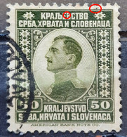 PRINCE-REGENT ALEXANDER-50 P-ERROR-SHS-CROATIA-YUGOSLAVIA - 1921 - Non Dentelés, épreuves & Variétés