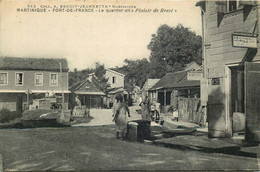 MARTINIQUE  FORT DE FRANCE Le Quartier Dit " Plaisir De Brest "  (collect A.Benoit Jeannette ) - Fort De France