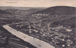 A4743-  Panoramique Vue, D'avion Neckargemund Ville Baden Wurttemberg Germany Deutschland Postcard - Neckargemuend