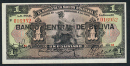 BOLIVIA P112c 1 BOLIVIANO 11.5.1911   AU-UNC. - Bolivië