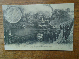 Réédition , Cartes D'autrefois , Grève Des Cheminots De 1910 , Locomotive Dételée Par Les Gréviste - Strikes