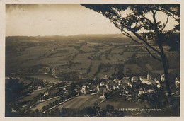 Les Brenets Vue Generale  Real Photo Aerial View - Les Brenets