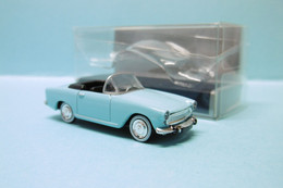 Norev - SIMCA ARONDE P60 OCEANE 1960 Cabriolet Bleu Ciel Neuf NBO HO 1/87 - Strassenfahrzeuge