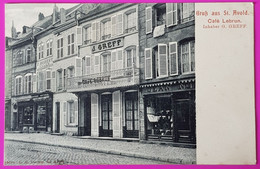 Cpa Saint Avold Café Lebrun Inhaber G GREFF Carte Postale 57 Moselle Rare - Saint-Avold