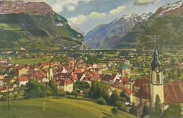 Altdorf Color Art Card Signed Carl  Wanderer - Altdorf