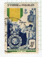 37CRT273 - ST PIERRE ET MIQUELON 1952 ,  Yvert N. 347 Usato. - Used Stamps