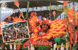 BARBADES  -  Phonecard  -  Grop Over 95 - BARTEL - BDS $ 20 - Barbados