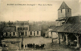 St Jory De Chalais * Place De La Mairie * Village - Autres & Non Classés
