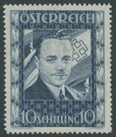 ÖSTERREICH 1918-1938 588 **, 1936, 10 S. Dollfuß, Postfrisch, Pracht, Mi. 1400.- - Other & Unclassified