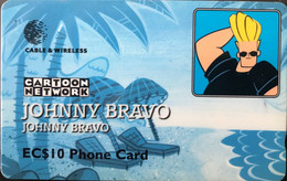 SAINTE LUCIE  -  Cable & Wireless  -  Johnny Bravo  - EC $ 10 - Santa Lucía