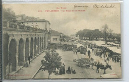 Puylaurens   La Halle Et Le Marché - Puylaurens