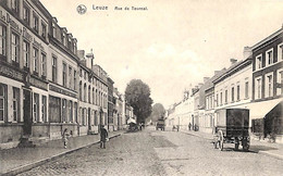 Leuze En Hainaut - Rue De Tournai (animée Attelages Edit. Van Geebergen Nels) - Leuze-en-Hainaut