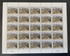 Nouvelle-Calédonie 2011 YT N°1127 20ème Transcalédonienne Sport Planche Feuille Entière Full Sheet Bogen - Unused Stamps